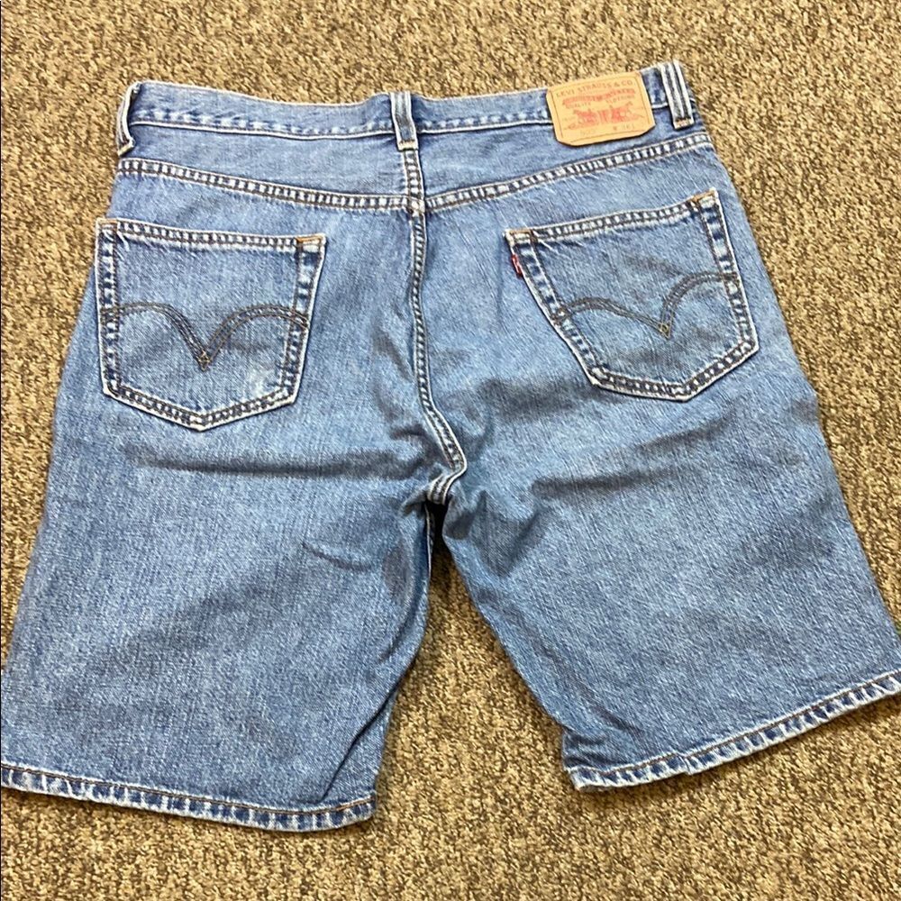 Levi's 505 Blue Jean Shorts Classic Denim Style Size W36